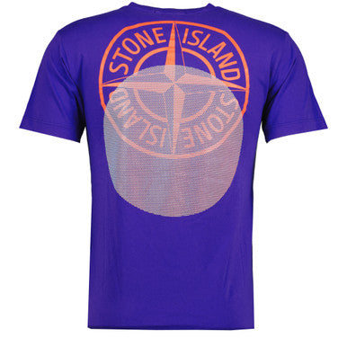 Stone Island Rear Print Logo T-Shirt Dark Blue