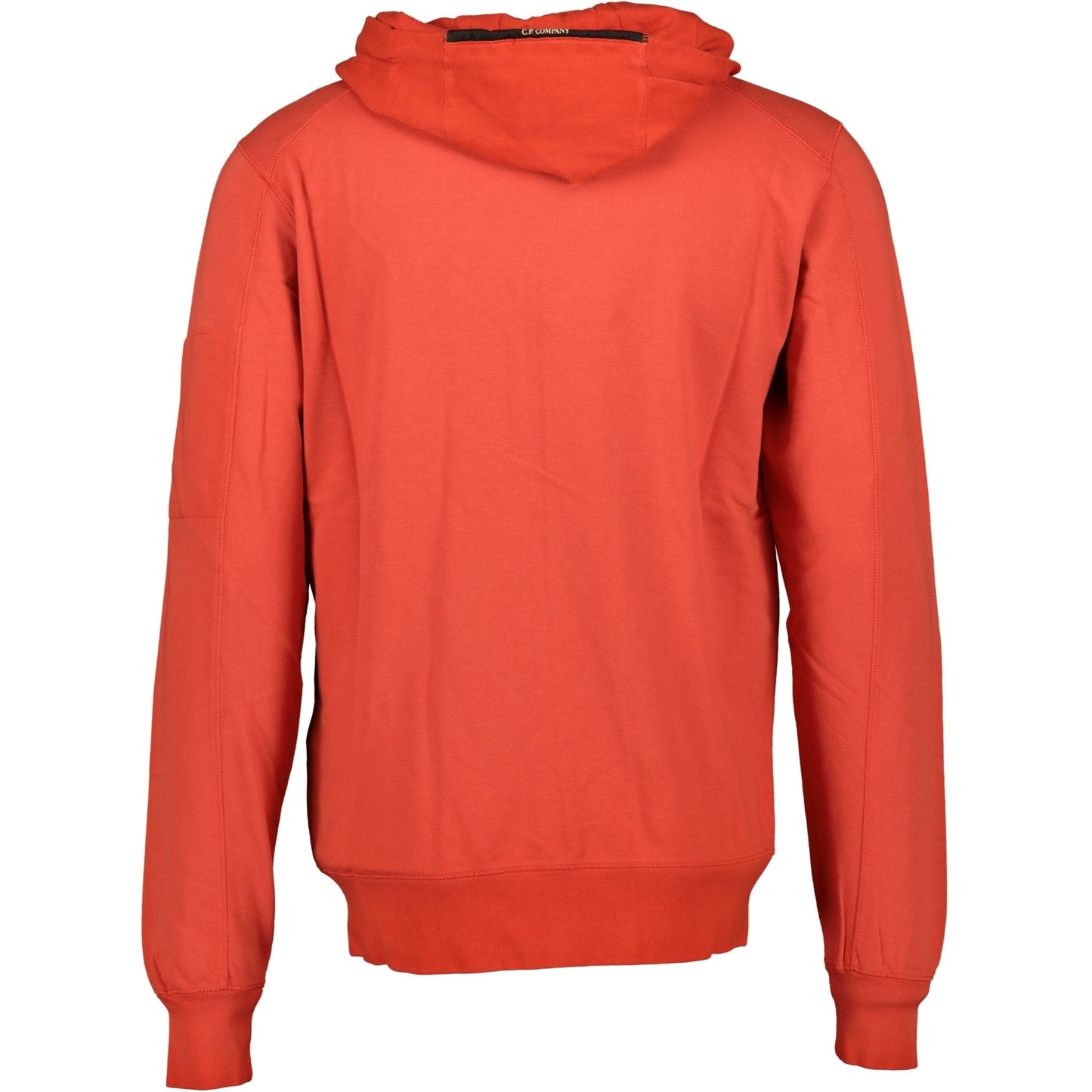 CP Company Arm Lens Hooded Recolour Sweatshirt Red - LinkFashionco