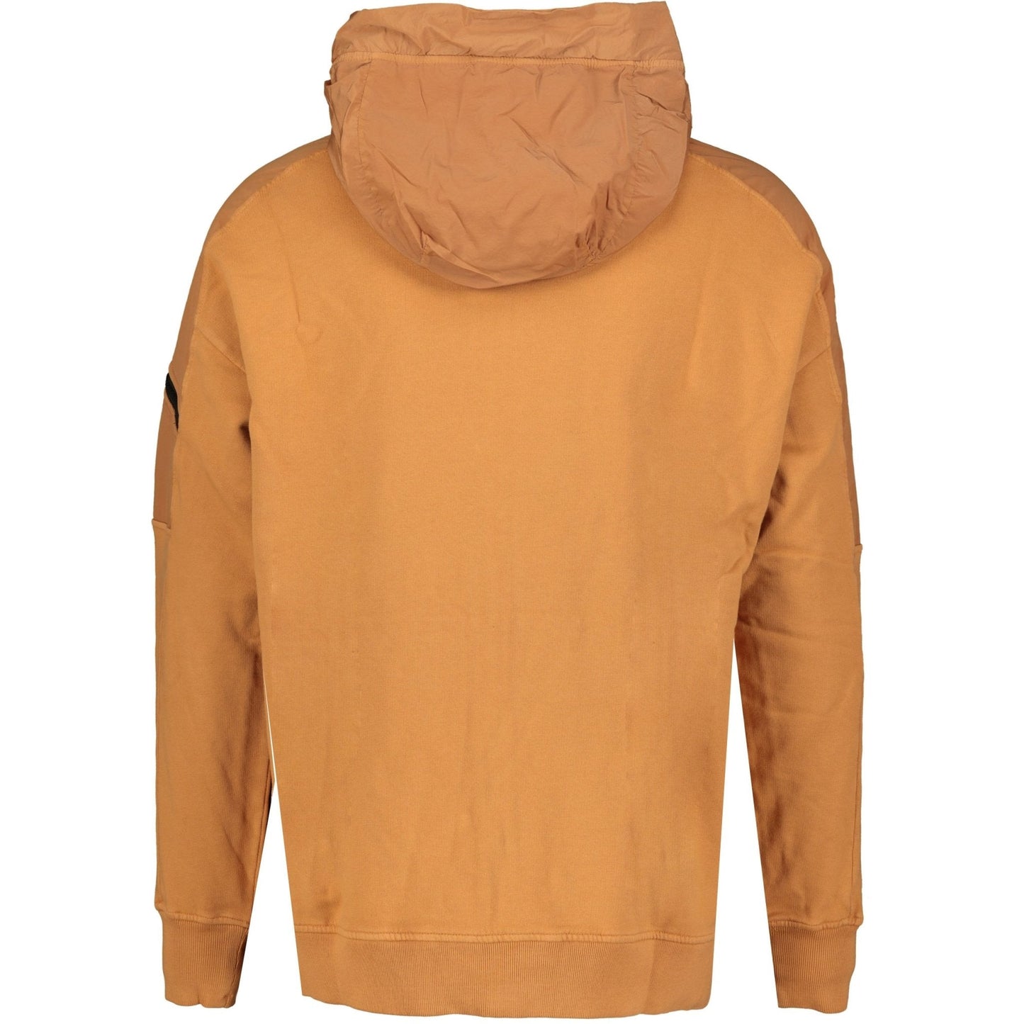 CP Company Hooded Zip Lens Hooded Jumper Nylon Mix Orange - LinkFashionco