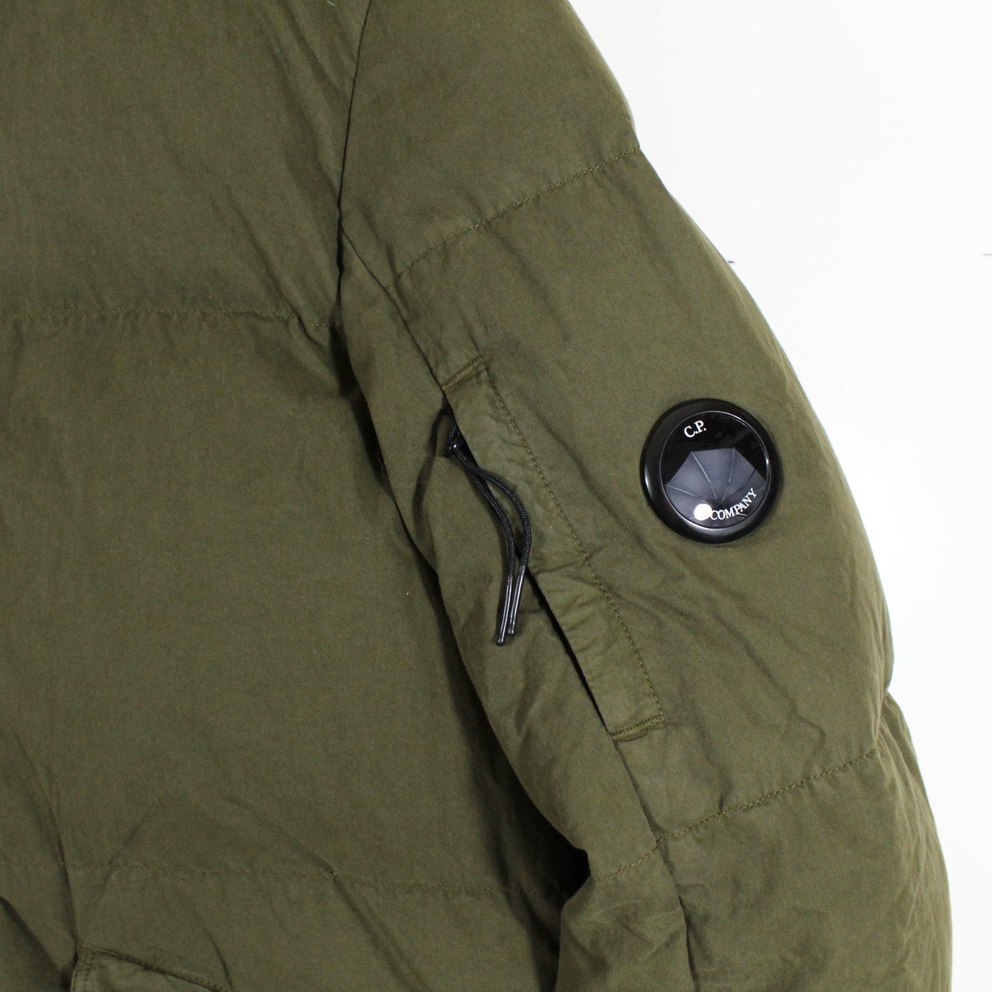 CP Company Khaki 50 Filli Long Parker - LinkFashionco