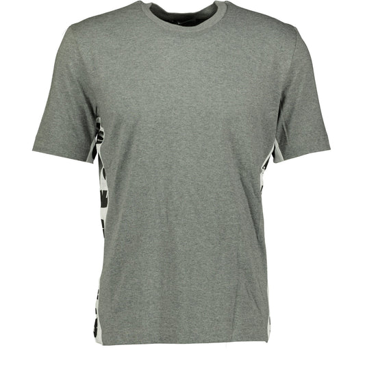 Love Moschino Grey Side Tape T-Shirt - LinkFashionco
