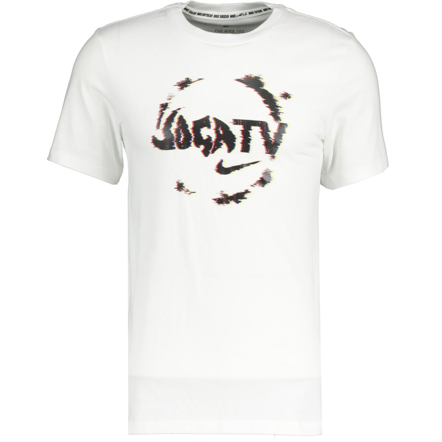 Nike FC "Joga Tv" Cotton T-Shirt White - LinkFashionco