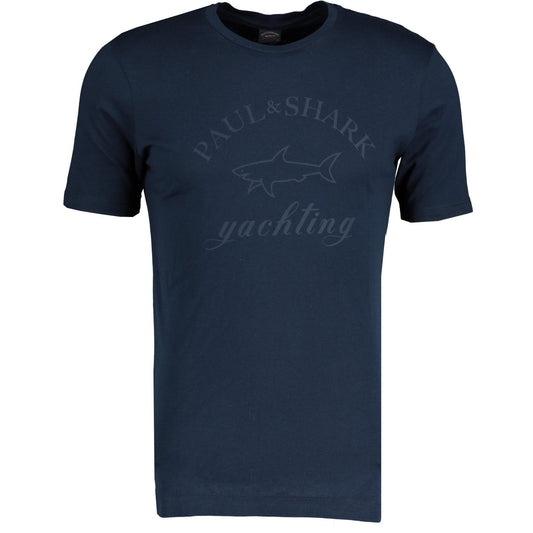 Paul & Shark Yachting Logo T-Shirt Navy & Blue - LinkFashionco