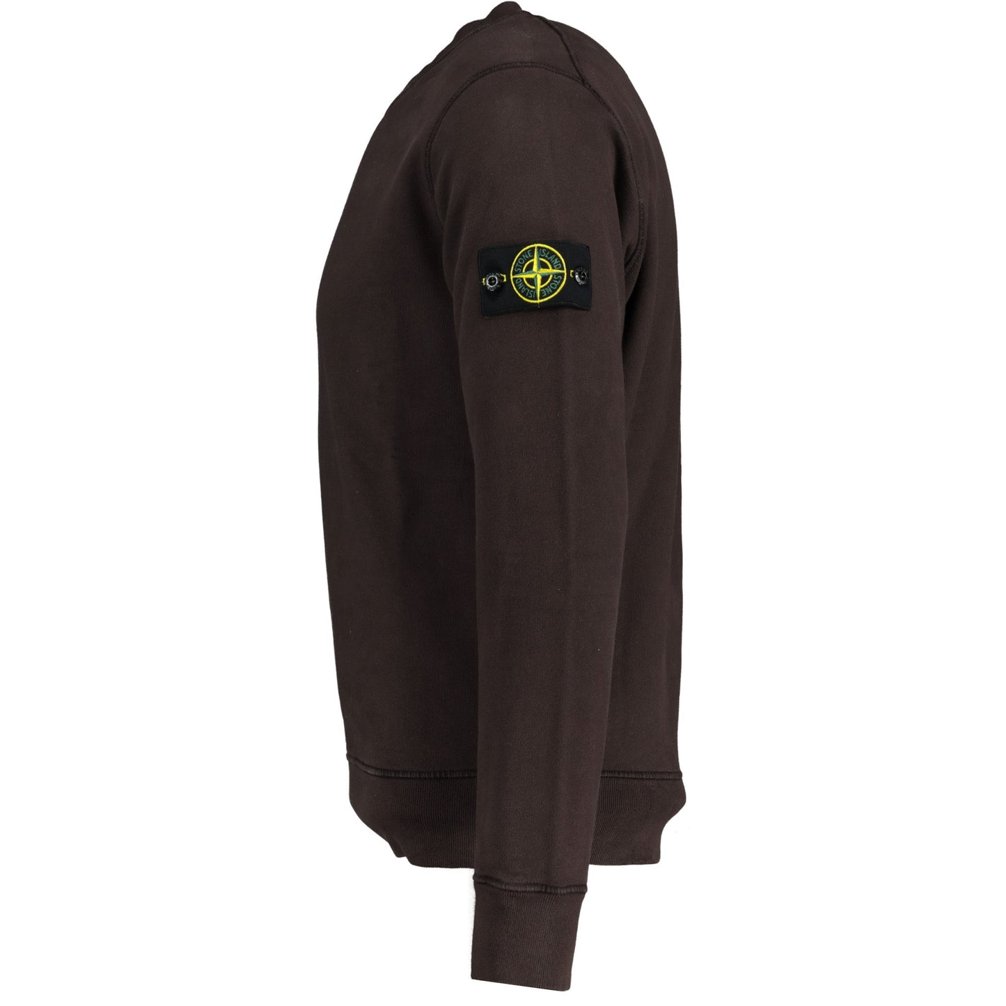 Stone Island Cotton Jumper Dark Brown - LinkFashionco