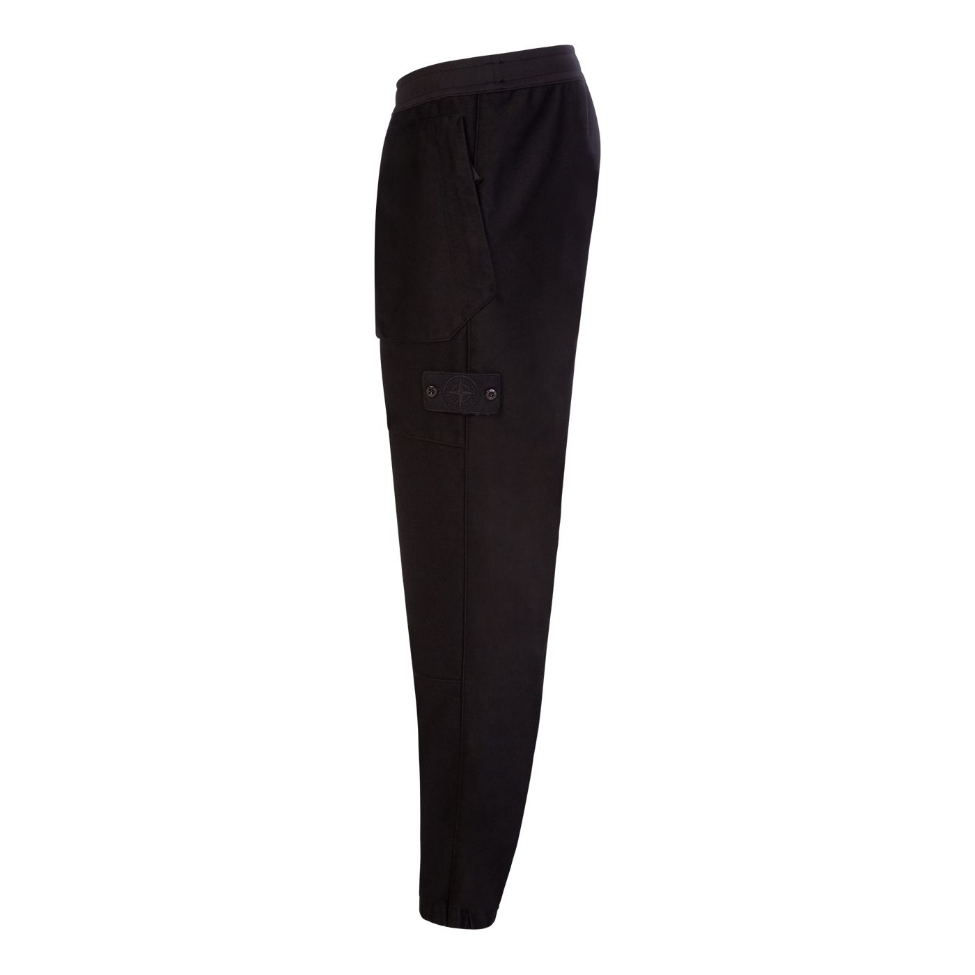 Stone Island Ghost Badge Cotton/Nylon/Moleskin Pants Dark Navy - LinkFashionco