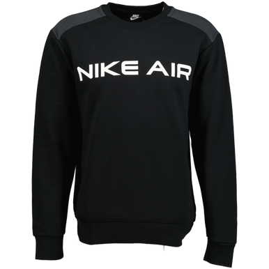 Nike Air Black Grey & White Chest Print Sweatshirt