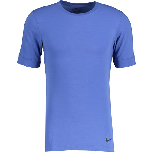 Nike Dri-Fit Transcend Yoga T-Shirt Blue - linkfashion47