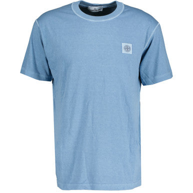 Stone Island Compass Logo T-Shirt Powder Blue
