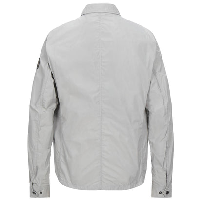 Belstaff Zip Collar Jacket Light Grey - LinkFashionco