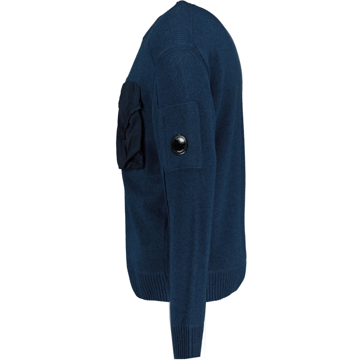 CP Company Blue Knitted Sweatshirt - LinkFashionco