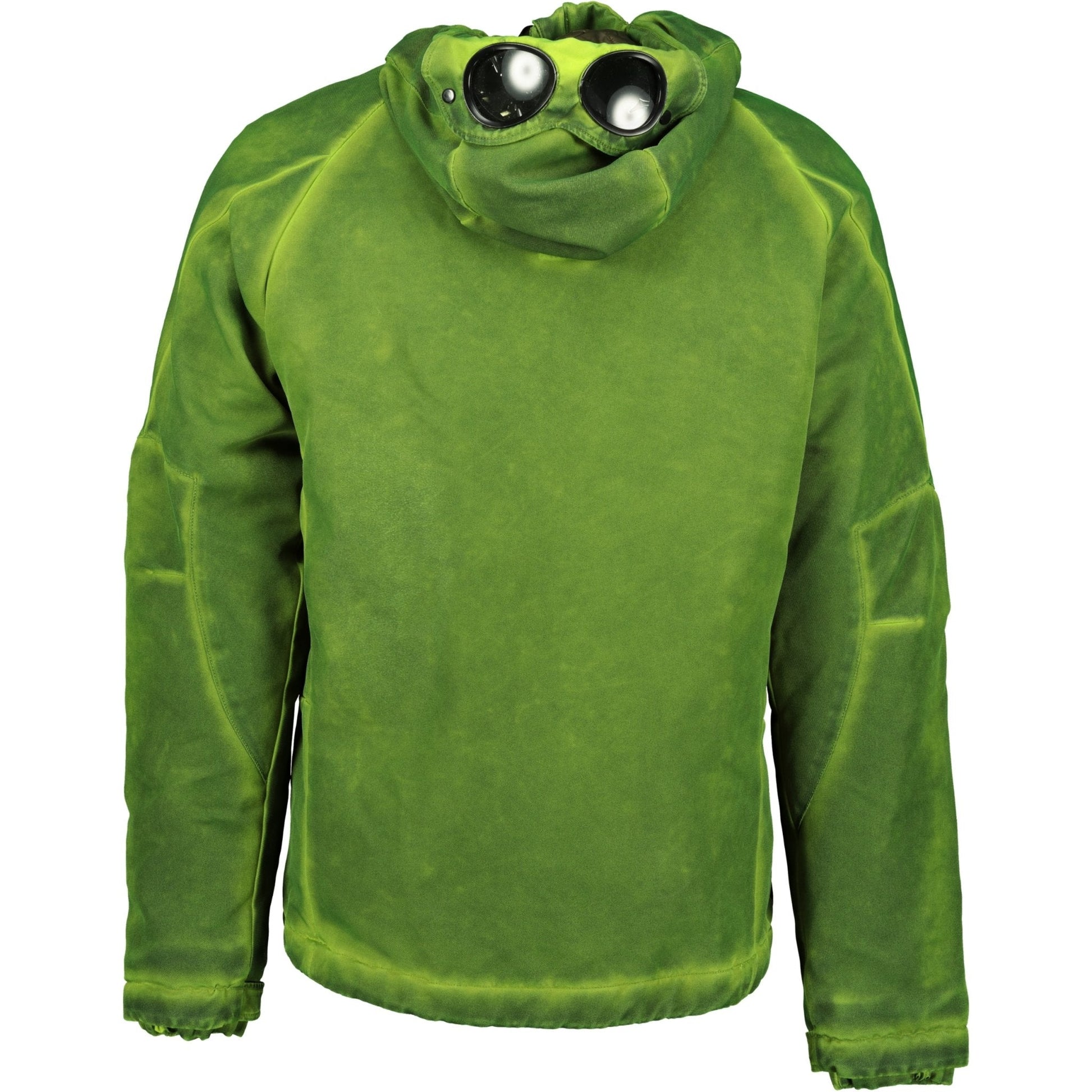 CP Company Lime Green Recolour Goggle Jacket - LinkFashionco