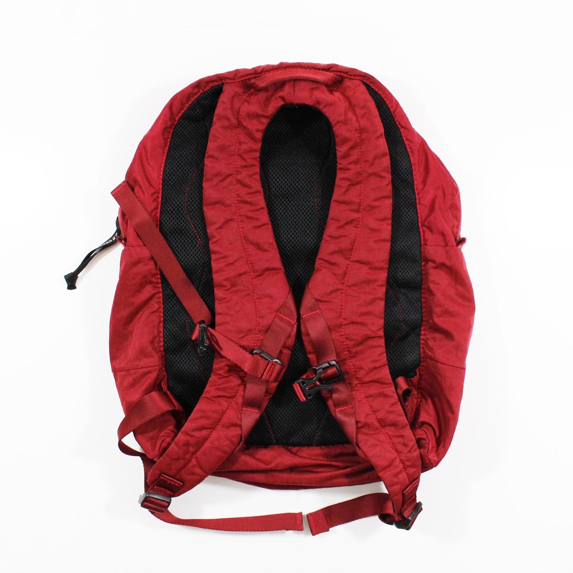 CP Company Red Garment Dyed Backpack - LinkFashionco