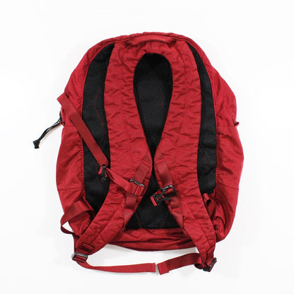 CP Company Red Garment Dyed Backpack - LinkFashionco