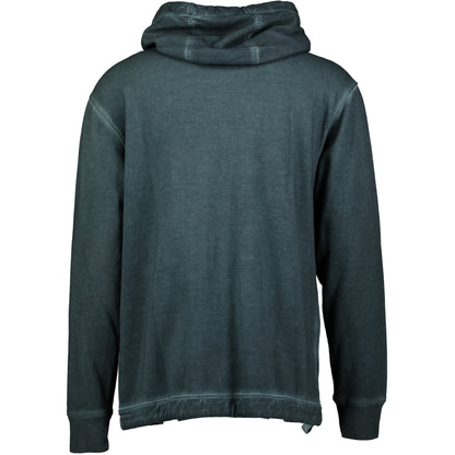 CP Company Teal Hooded Sweatshirt - LinkFashionco