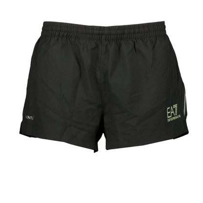 Emporio Armani Black Shorts - LinkFashionco