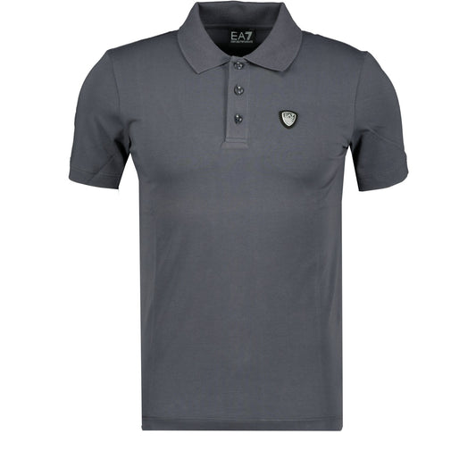 Emporio Armani Chest Logo Polo Dark Grey - LinkFashionco
