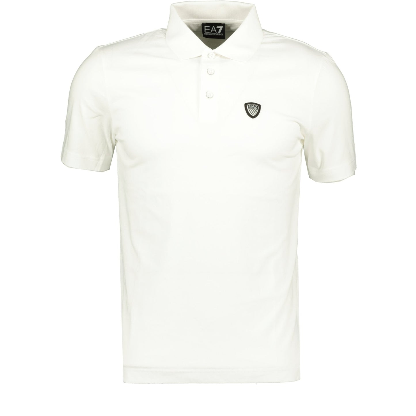 Emporio Armani Chest Logo Polo White - LinkFashionco