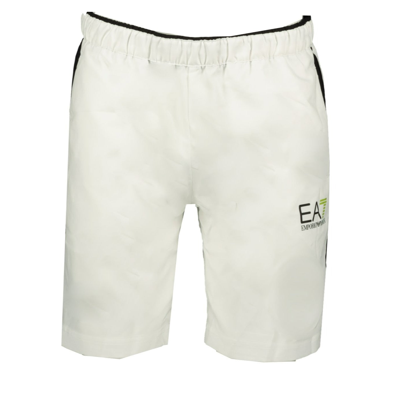 Emporio Armani White Training Shorts - LinkFashionco