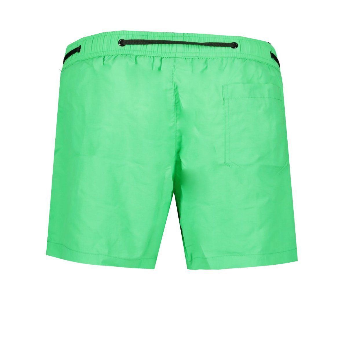 Moschino Short Logo Tape Swim Shorts Green - LinkFashionco