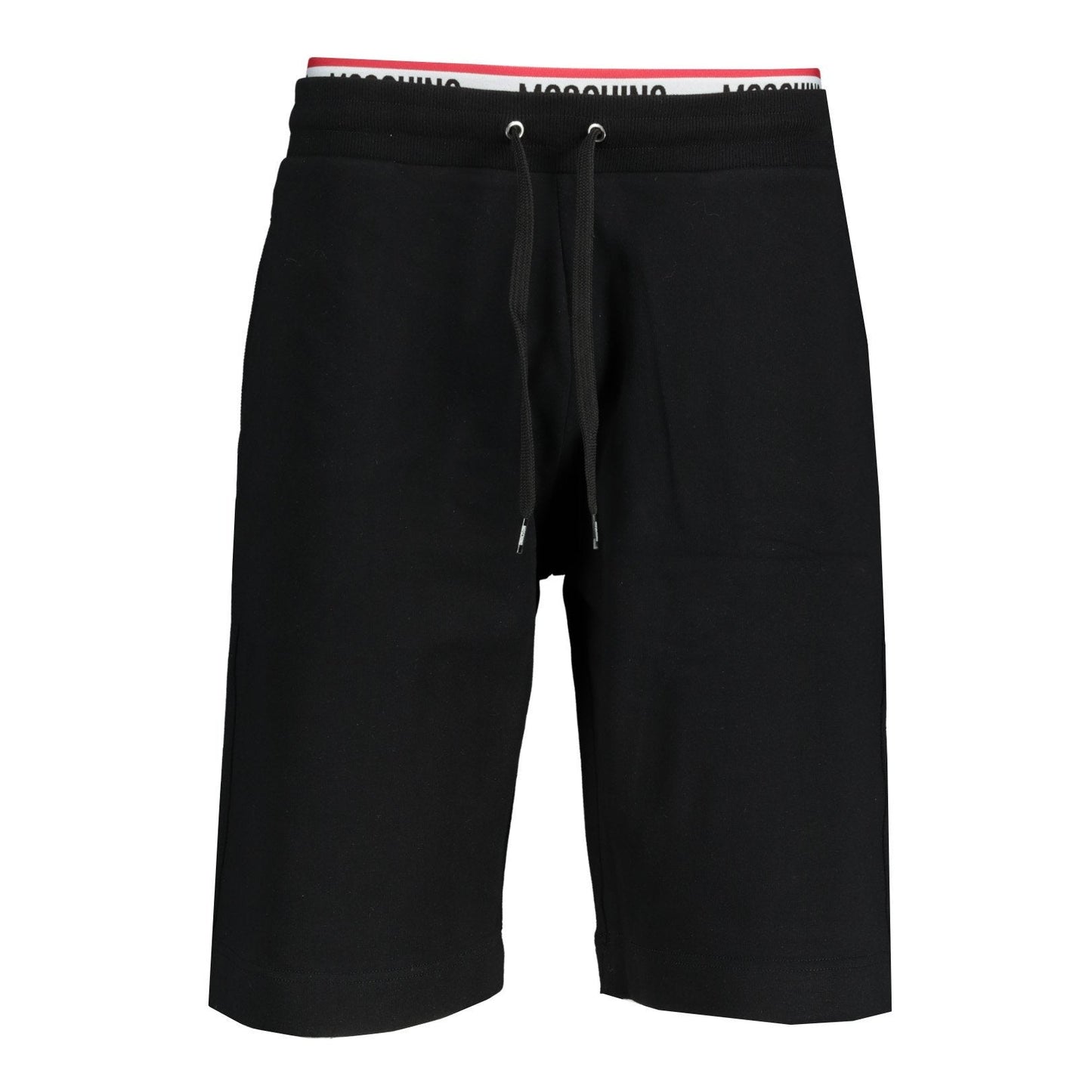 Moschino Tape Shorts Black - LinkFashionco
