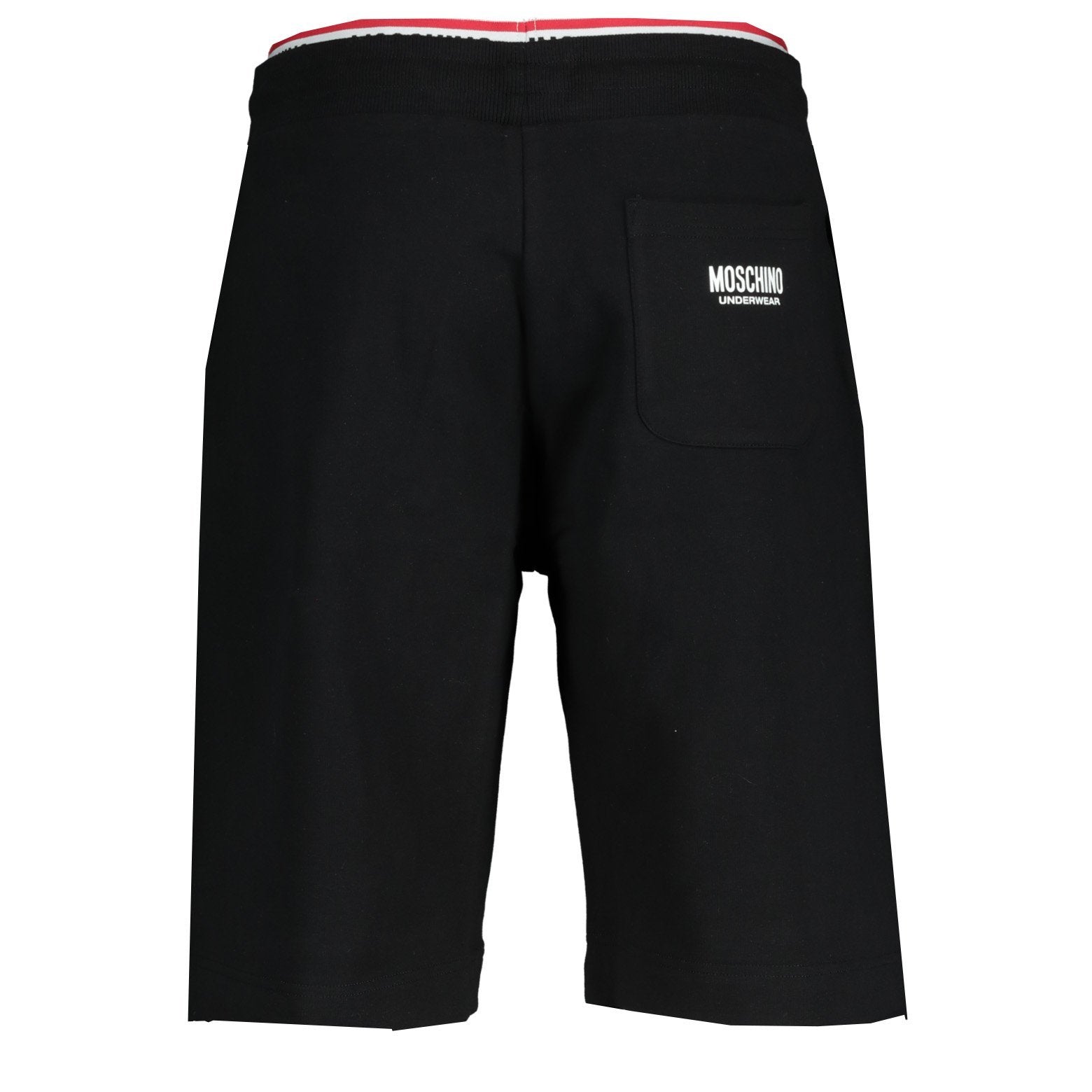 Moschino Tape Shorts Black - LinkFashionco