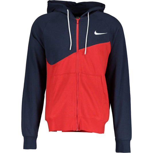 Nike Air Navy & Red Hoodie - LinkFashionco