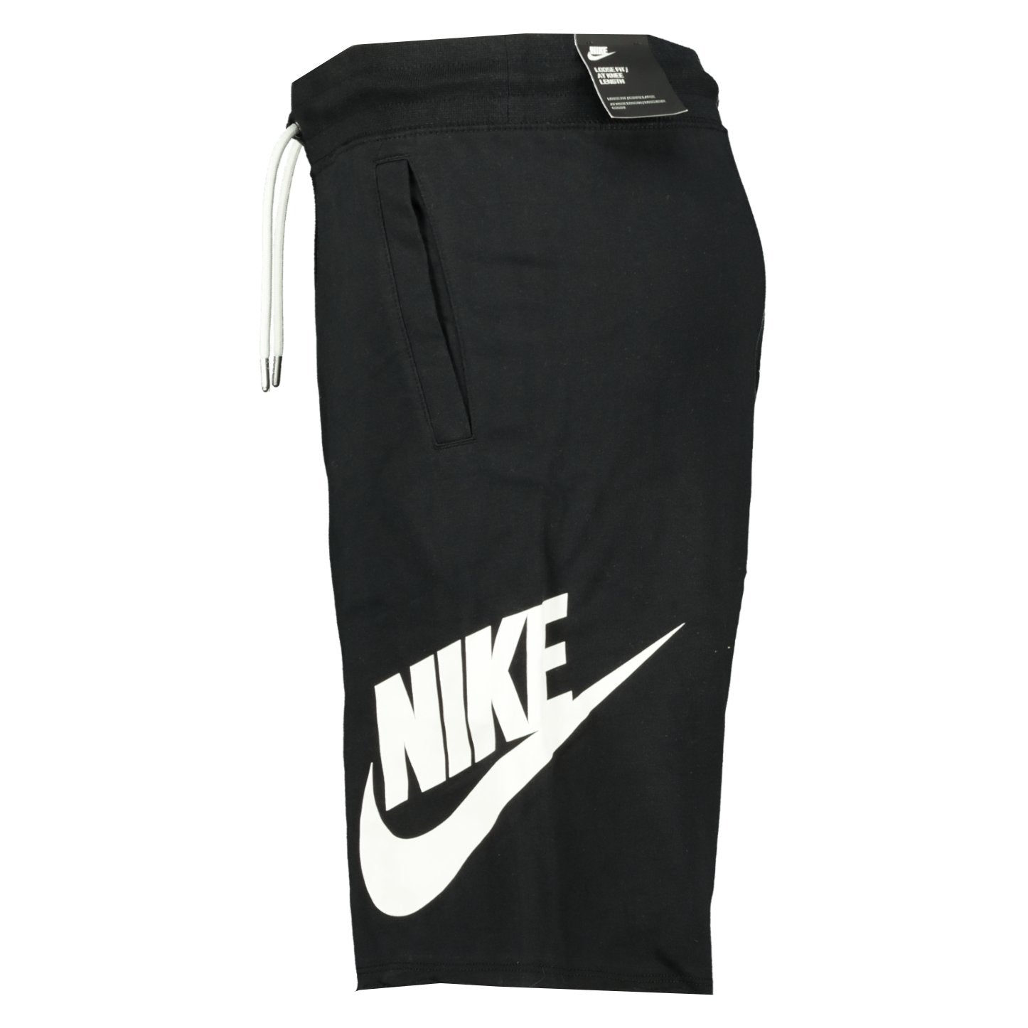 Nike Black Cotton Shorts - LinkFashionco