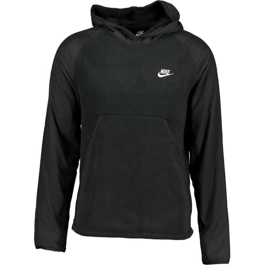 Nike Classic Logo Black Fleece Pullover Hoodie - LinkFashionco