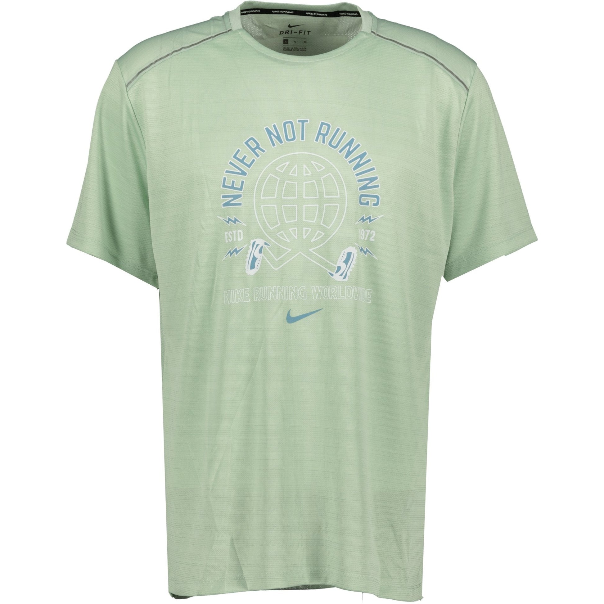 Nike Dri-Fit Breathe T-Shirt Light Green - LinkFashionco