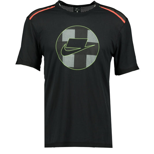 Nike Dri-Fit Circle Logo T-Shirt Black - LinkFashionco