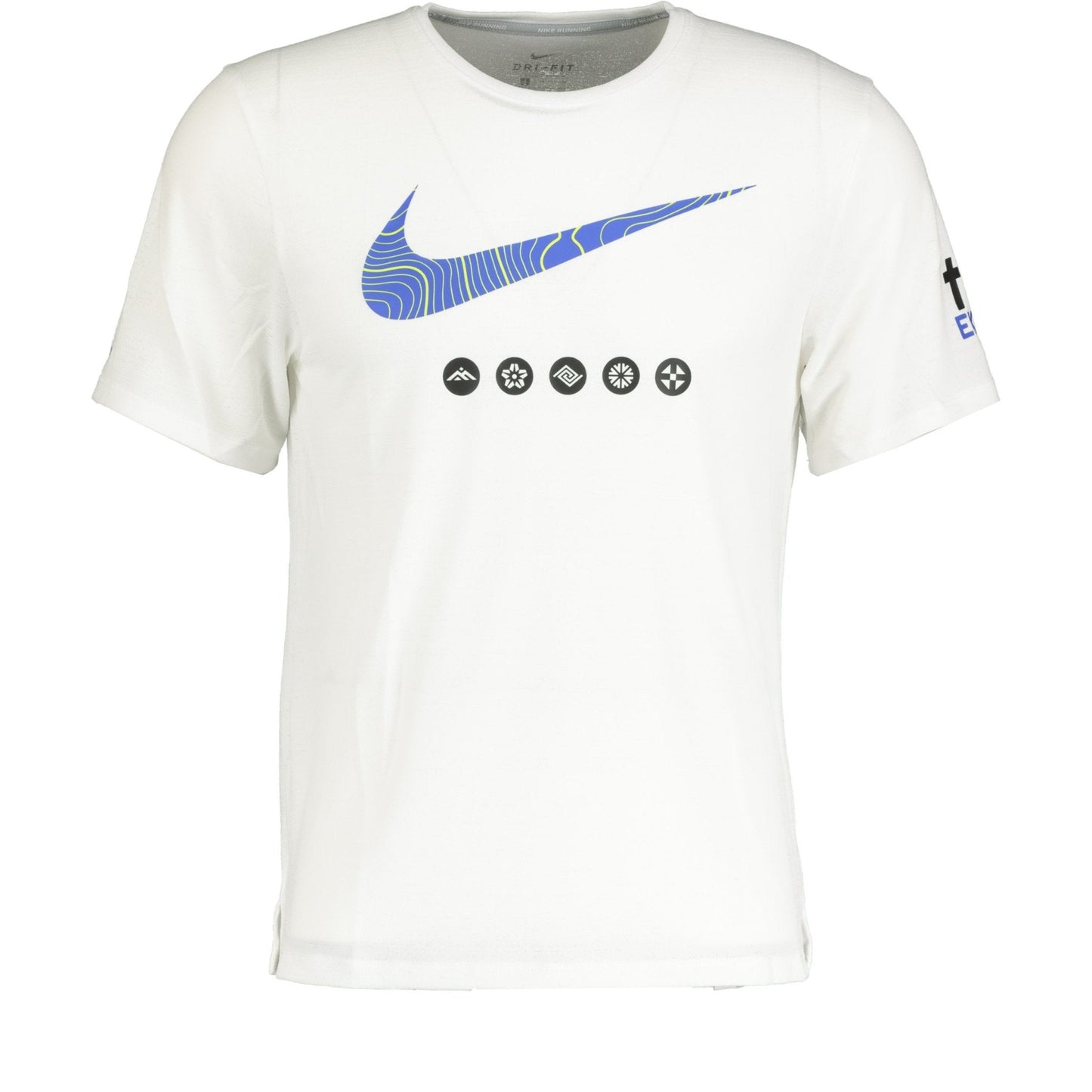 Nike Dri-Fit Miler T-Shirt White - LinkFashionco