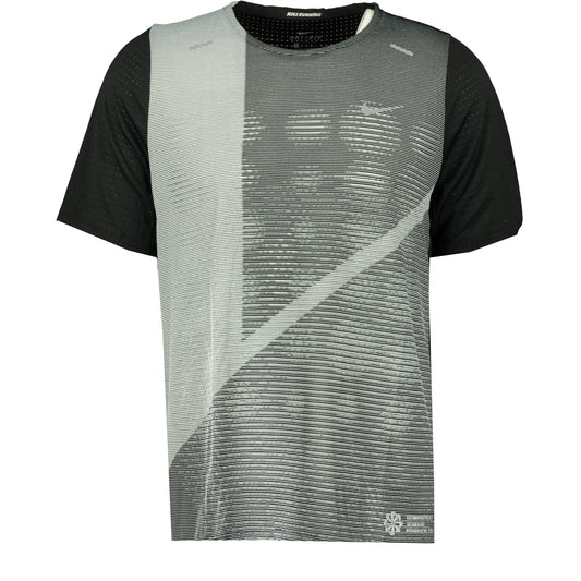 Nike Dri-Fit Rise 365 T-Shirt Black & Grey - LinkFashionco