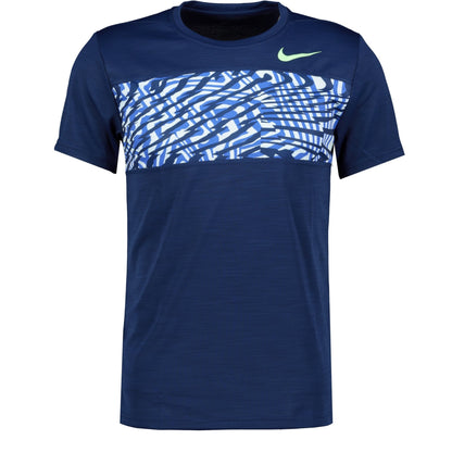 Nike Dri-Fit Superset T-Shirt Navy - LinkFashionco
