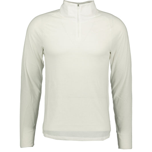 Nike Dri Fit White 1/2 Zip Jumper - LinkFashionco