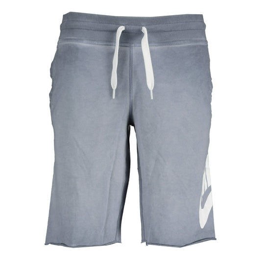 Nike Grey Cotton Shorts - LinkFashionco