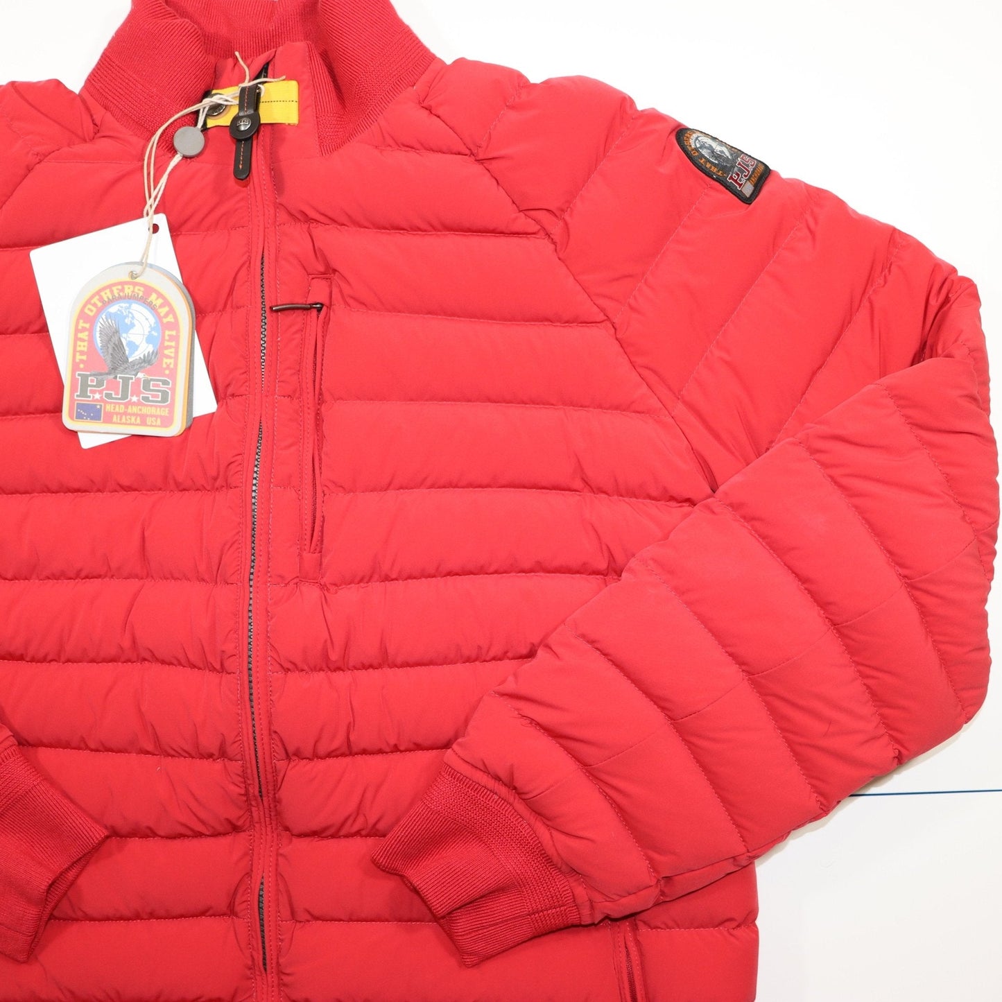 Parajumpers Red Last Minute Down Jacket - LinkFashionco