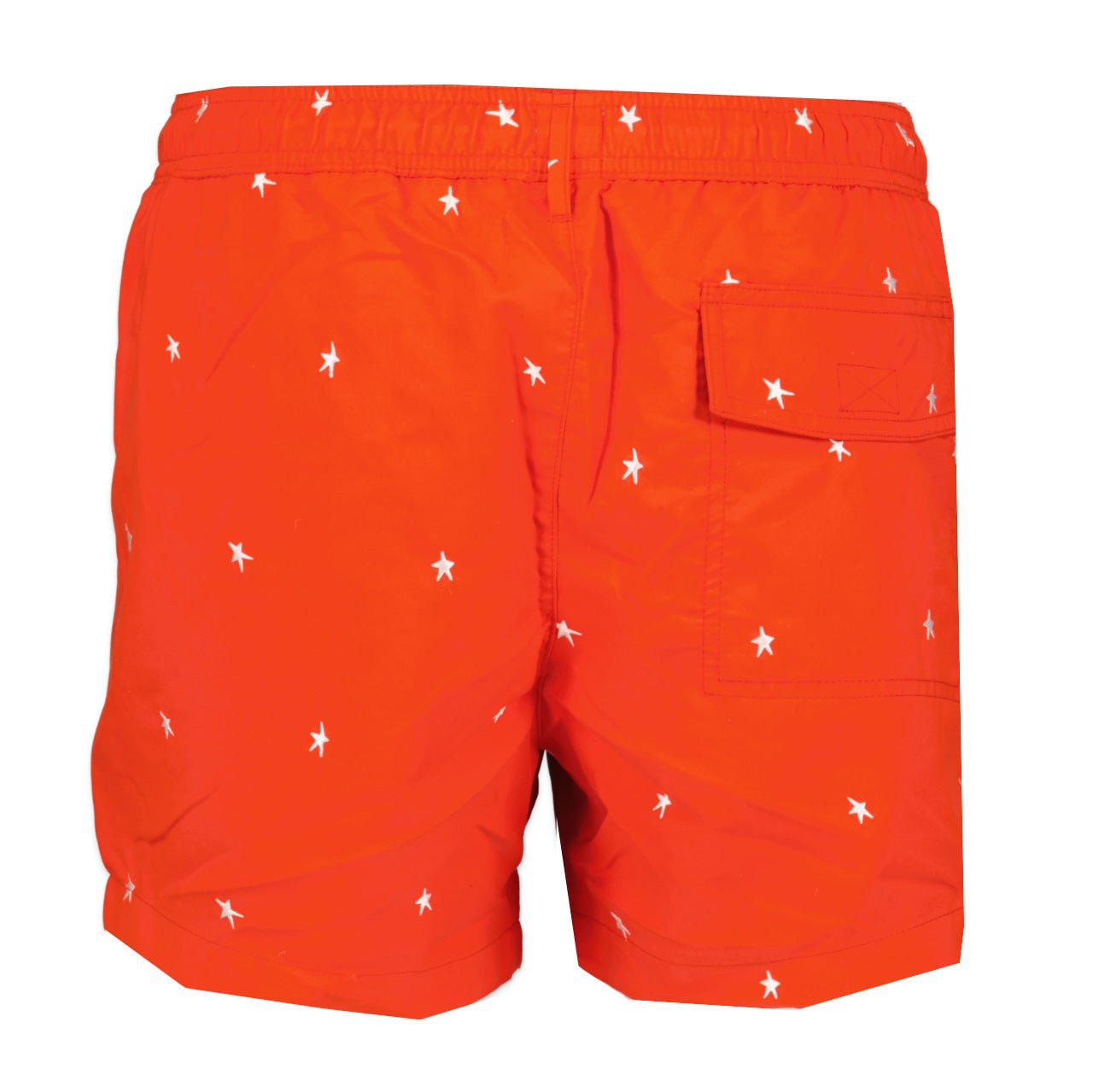 Paul Smith Star Print Pull-string Swim Shorts Red - LinkFashionco