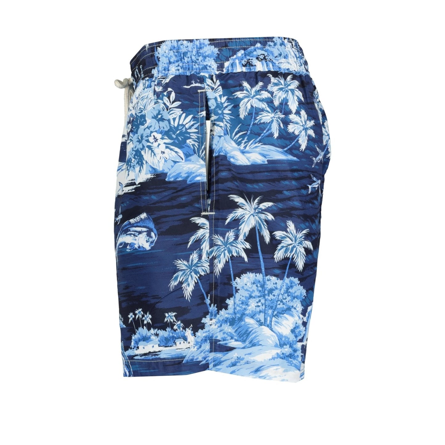 Polo Ralph Lauren Blue Nature Print Shorts - LinkFashionco
