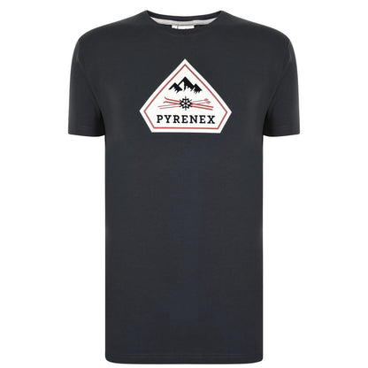 Pyrenex Karel Logo T-Shirt Black - LinkFashionco