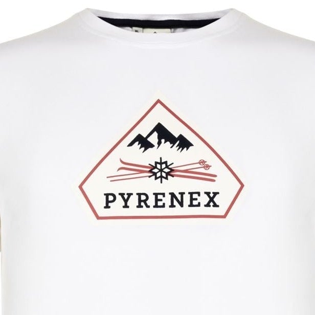 Pyrenex Karel Logo T-Shirt White - LinkFashionco