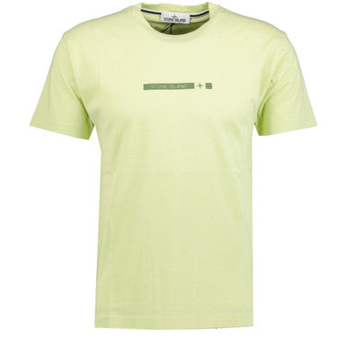 Stone Island Micro Branding Logo T-shirt Lime Green