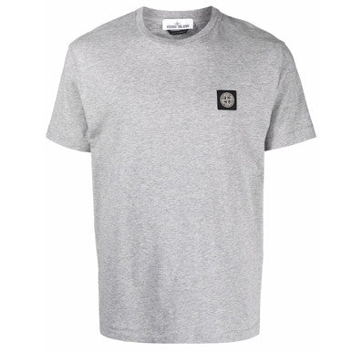 Stone Island Compass Logo T-Shirt Grey