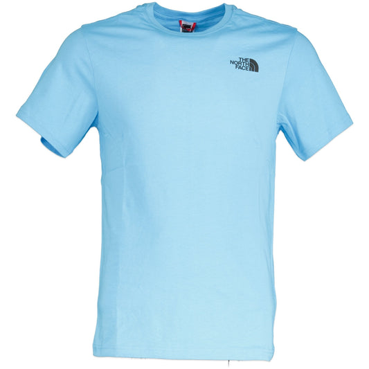 The North Face Message Tee Light Blue - LinkFashionco
