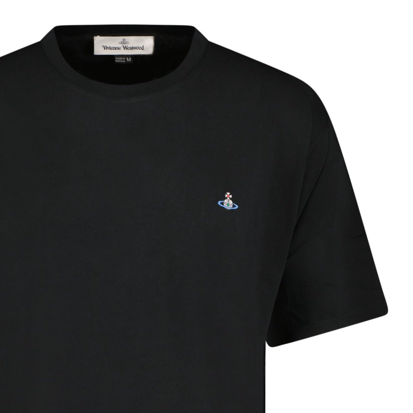 Vivienne Westwood Oversized Logo T-Shirt Black - chancefashionco