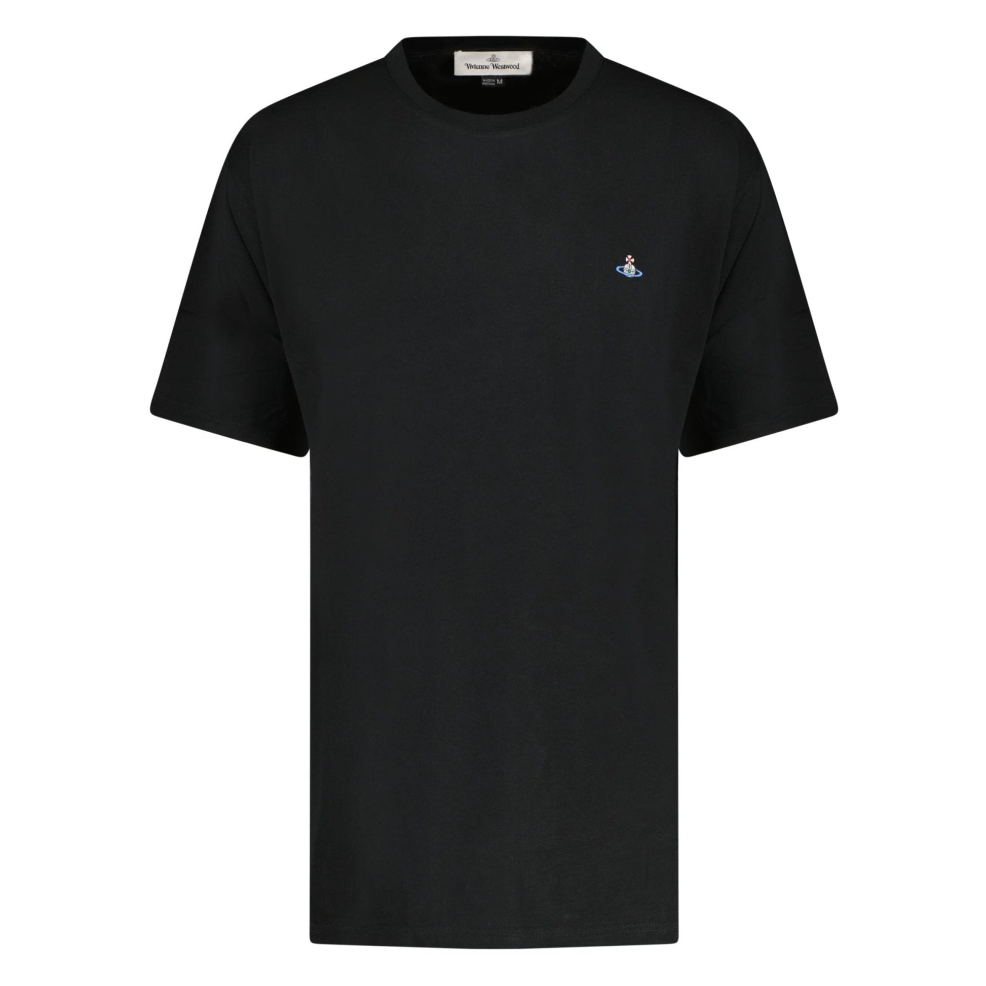 Vivienne Westwood Oversized Logo T-Shirt Black - chancefashionco